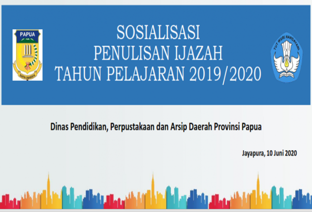 Penulisan Ijazah SMK Tahun 2020