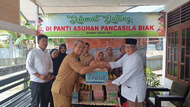 Bantuan ke Panti Asuhan Pancasila Biak