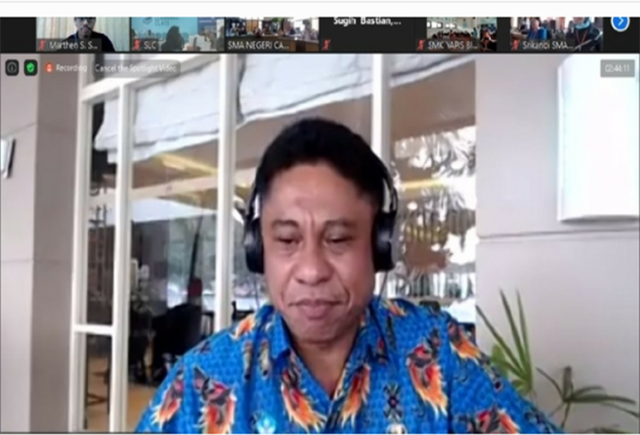 Kadis PPAD Papua Apresiasi Kegiatan Pelatihan Peningkatan Kapasitas Guru dalam Penguasaan TIK