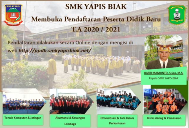 PPDB SMK Yapis Biak Th. 2020/2021