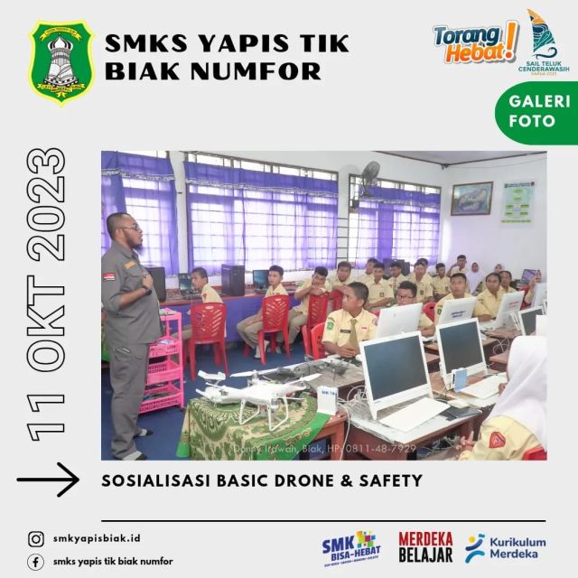 SOSIALISASI BASIC DRONE & SAFETY