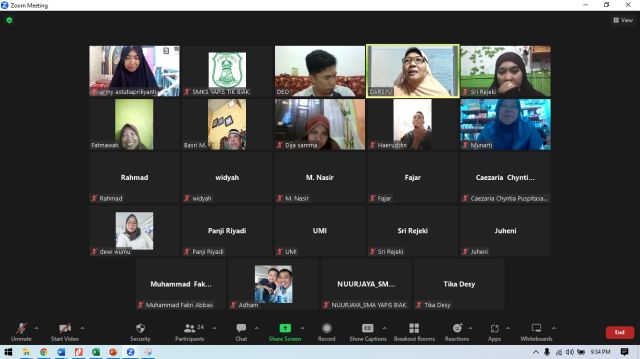 Zoom Pembagian Mengajar